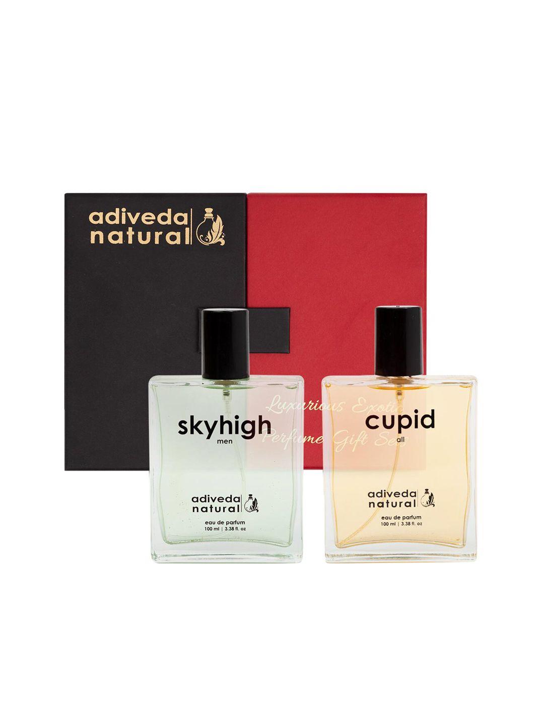 adiveda natural cupid & skyhigh floral fresh & aqua fragrances