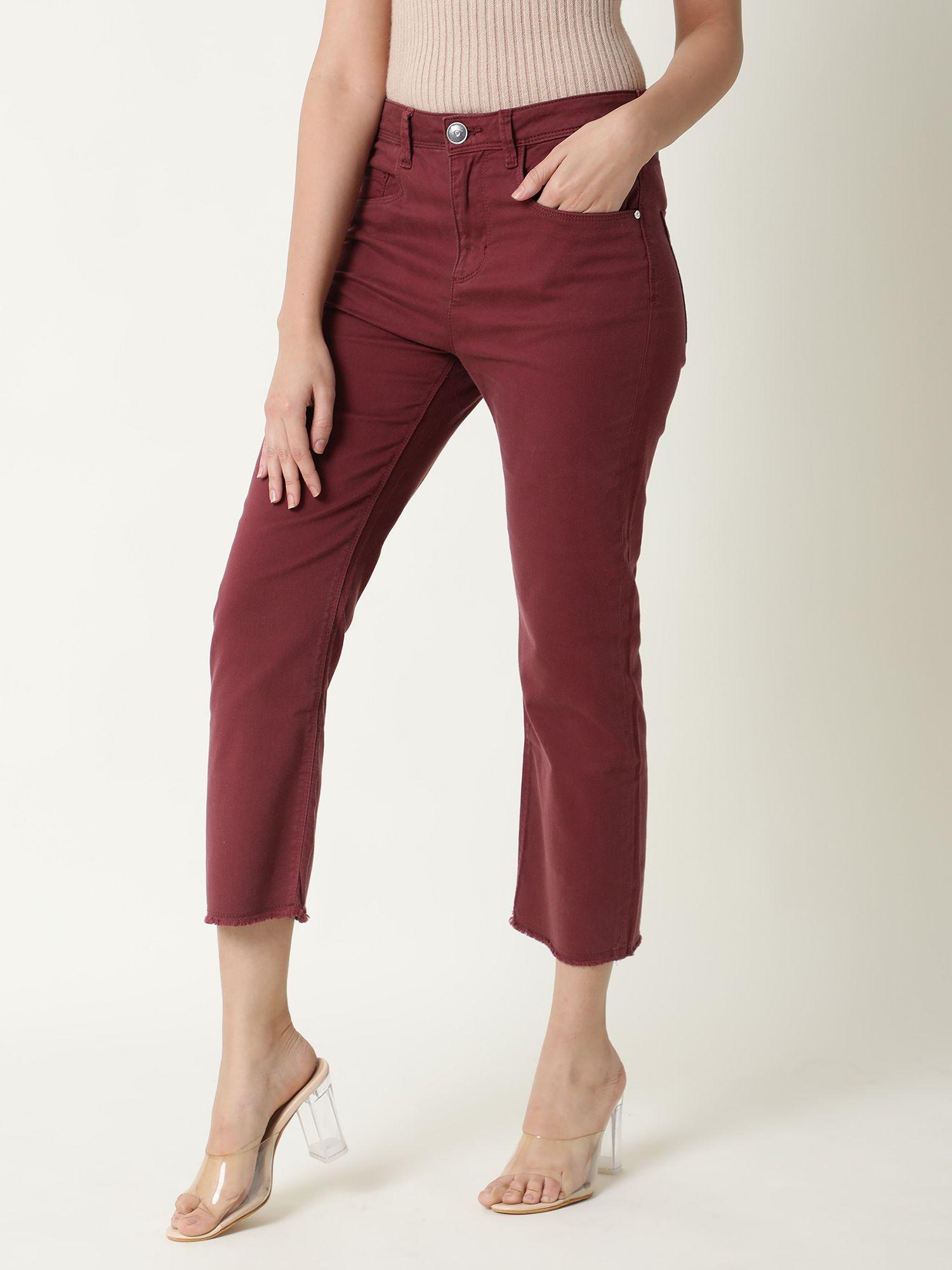 admiral maroon jeans