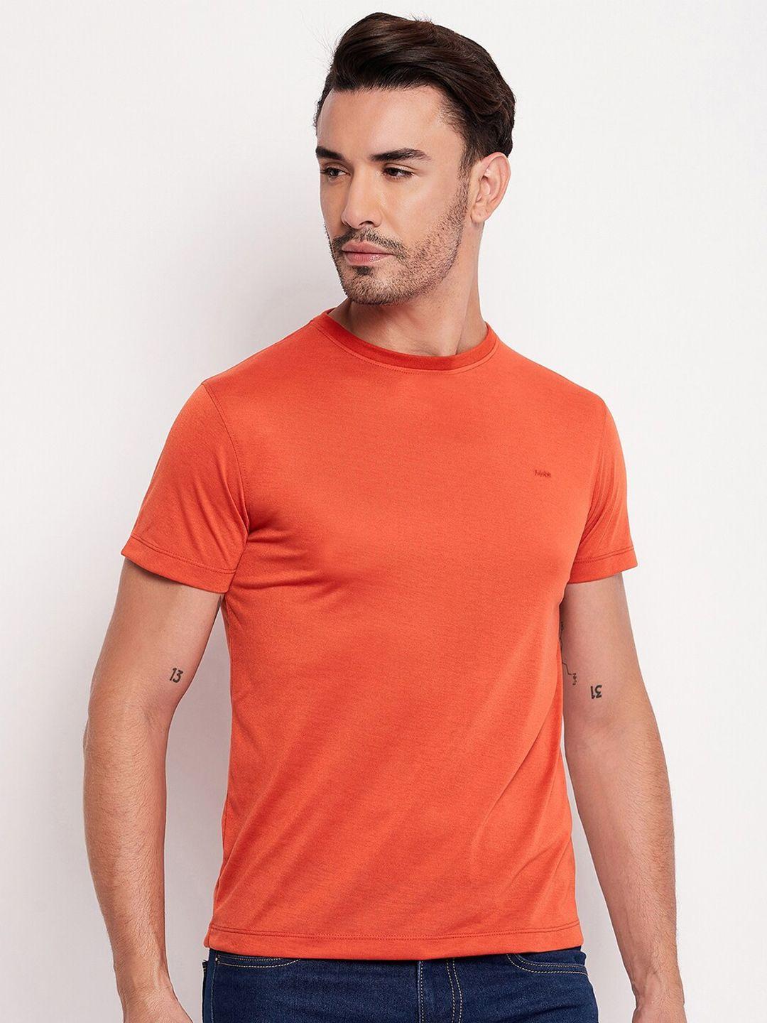 adobe half sleeve round neck cotton t-shirt