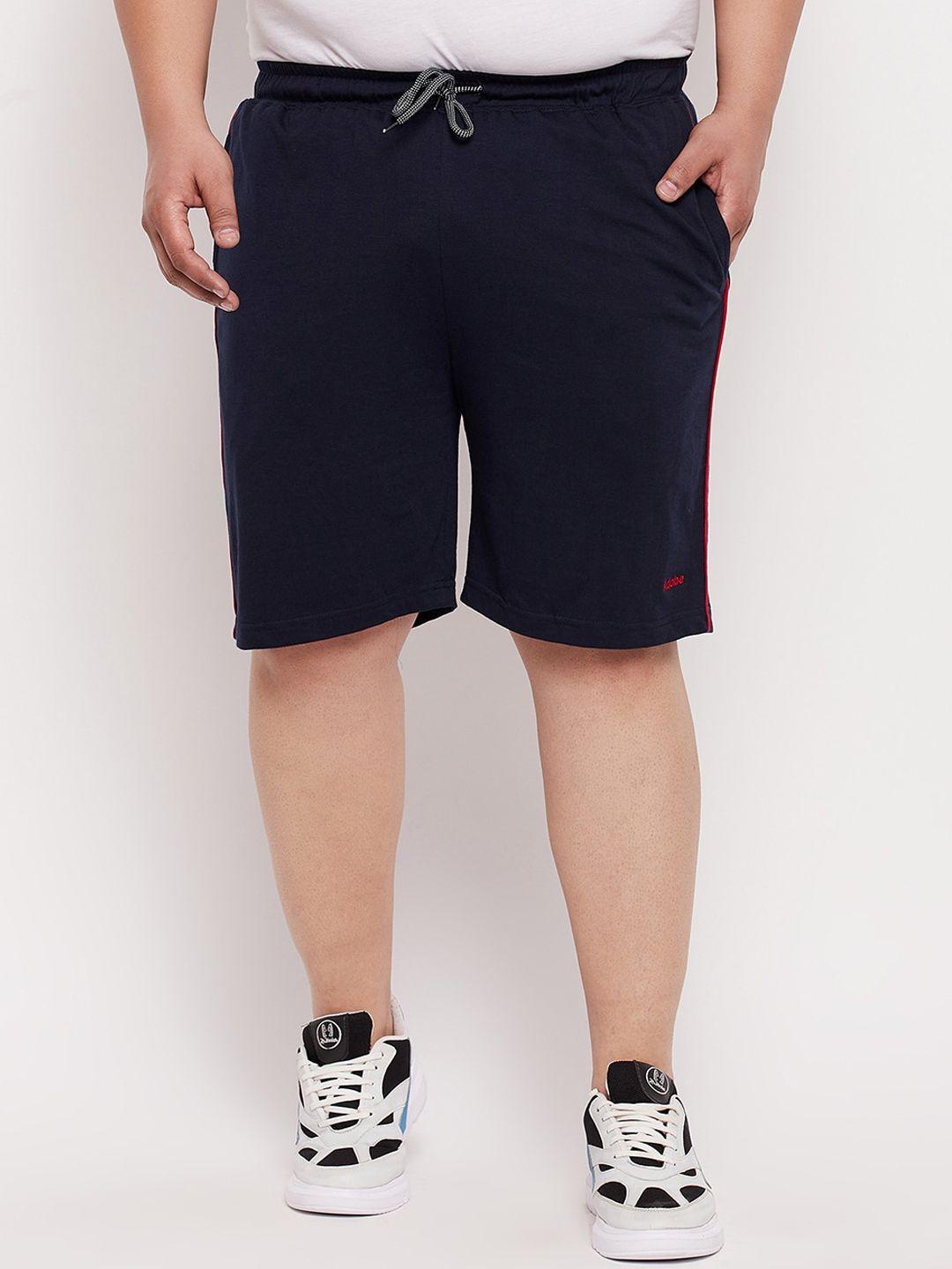 adobe men navy blue shorts
