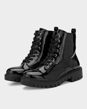 ador women boots black charcoal 36