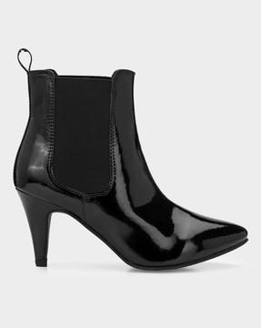 ador women boots, black charcoal, 36