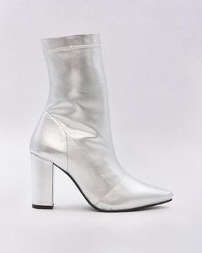 ador women boots, silver, 36