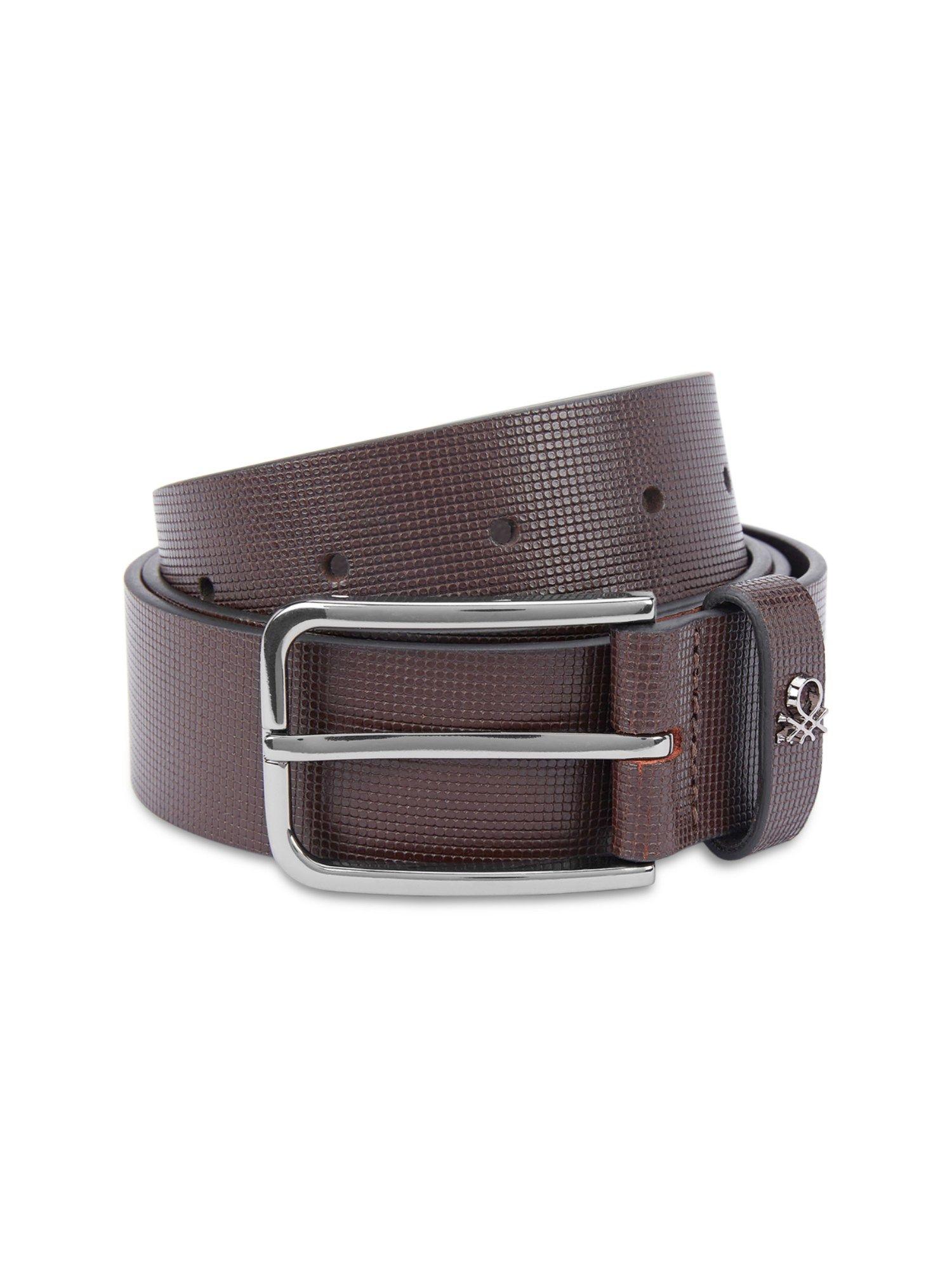 adriano men leather belt - brown