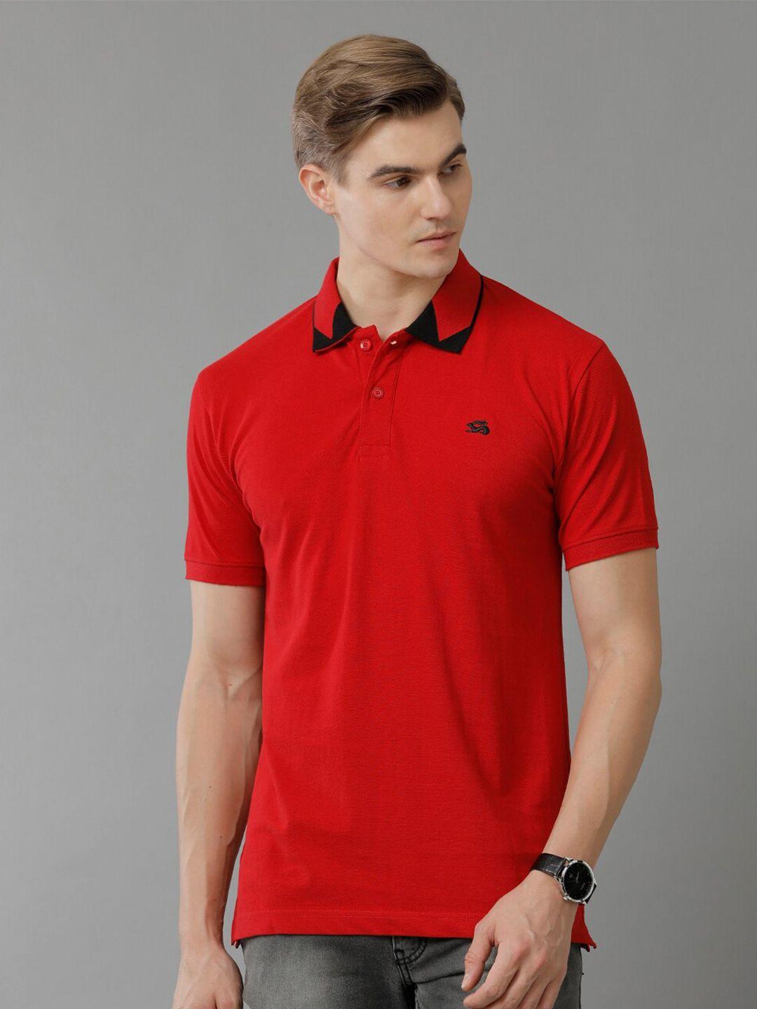 adro polo collar cotton casual t-shirt