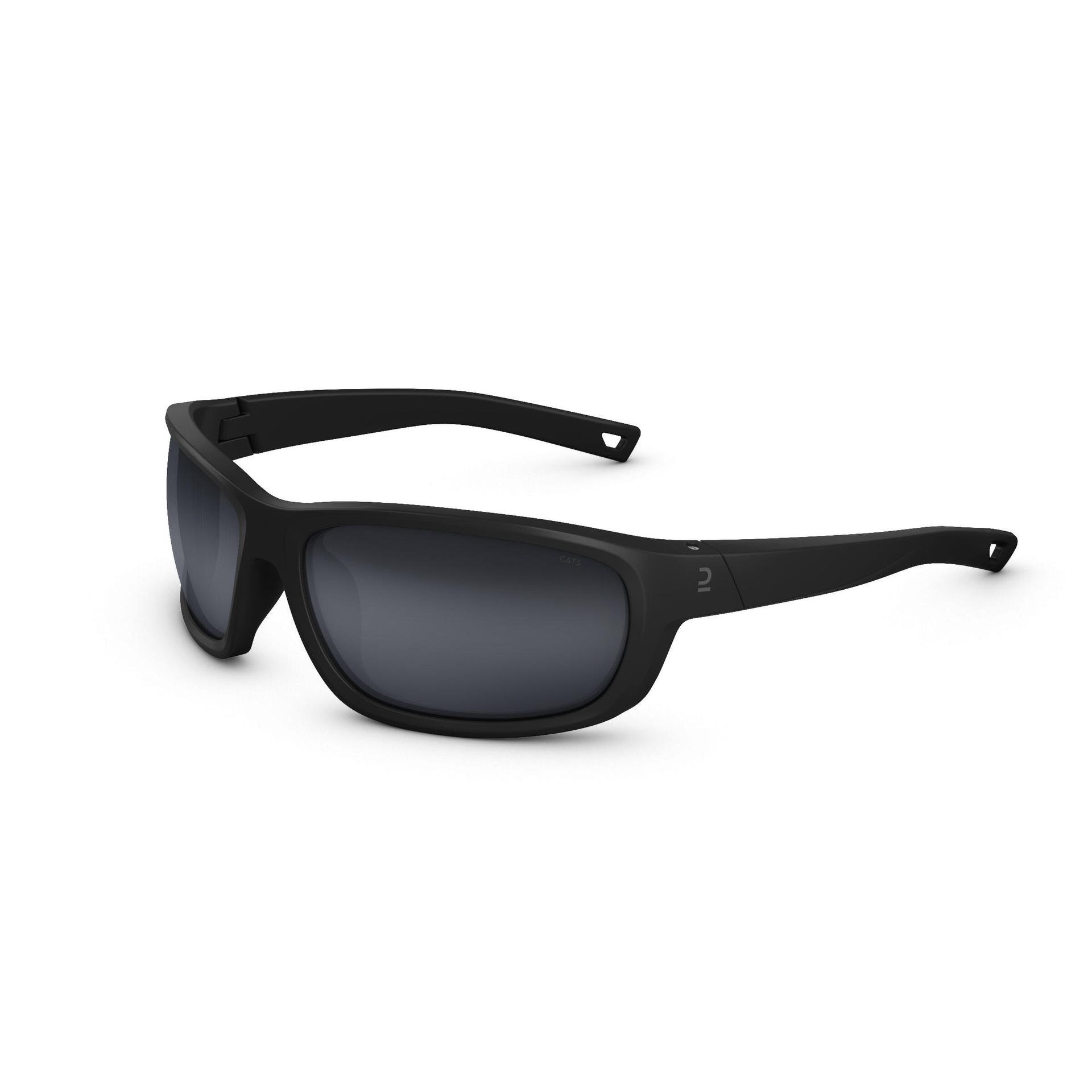 adult hiking sunglasses cat 3 mh500 black