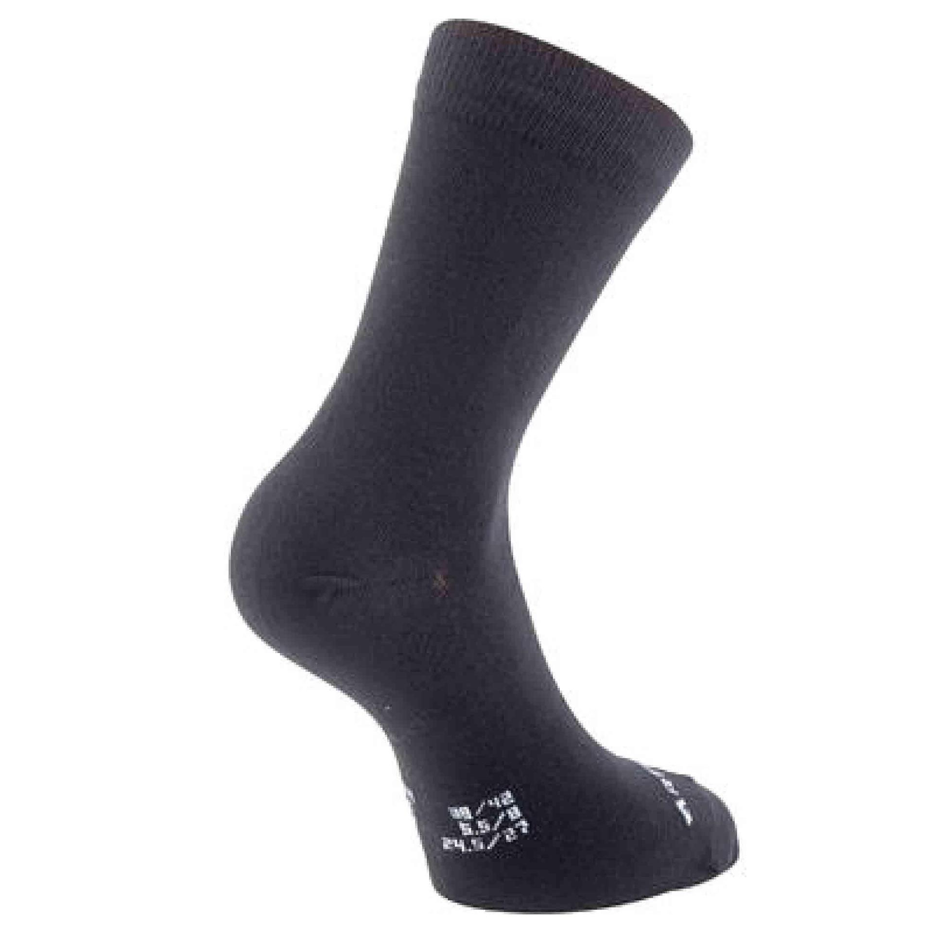 adult tennis socks high ankle x1 - rs160 black