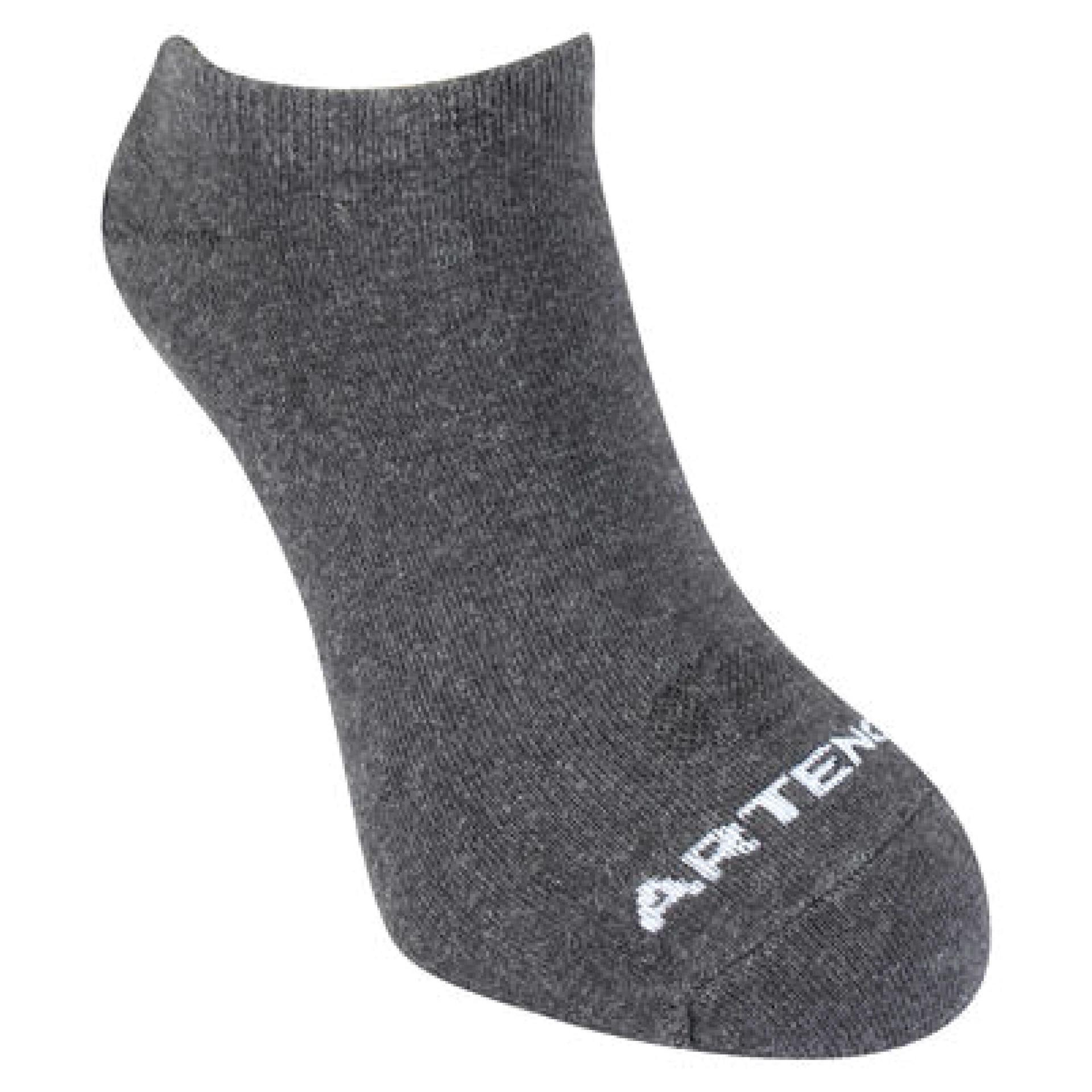 adult tennis socks low ankle x1 - rs160 grey