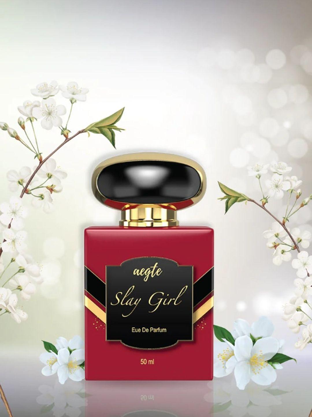 aegte organics slay girl long lasting eau de perfume - 50 ml