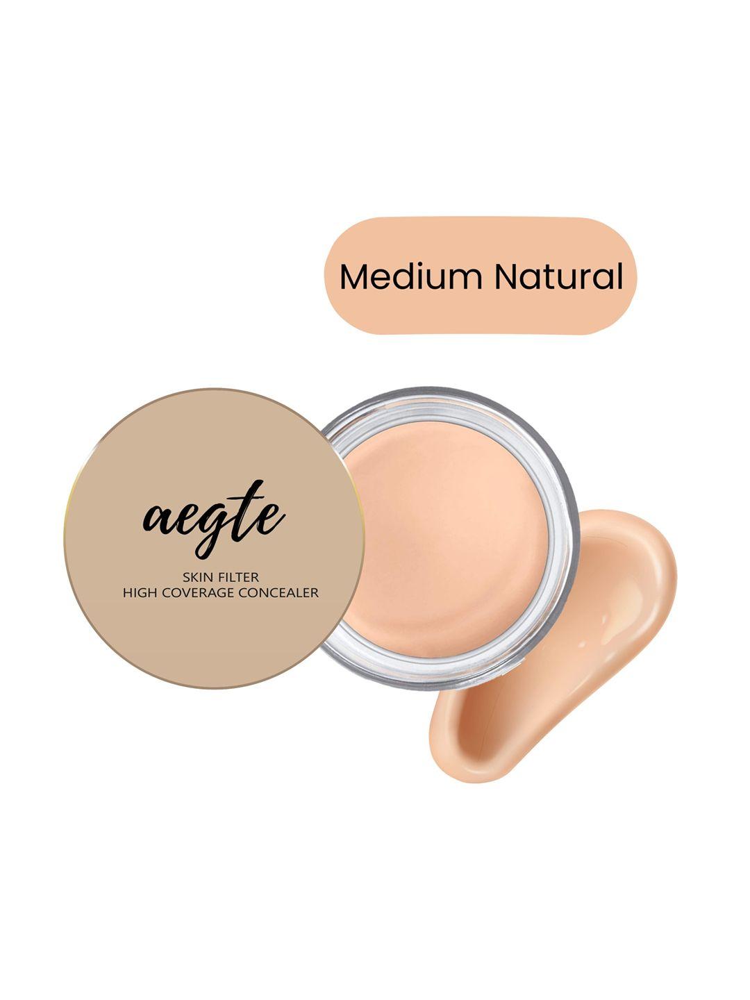 aegte skin filter high coverage concealer 8 g - medium natural