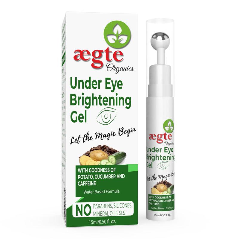 aegte under eye gel enriched with aloe vera green tea cucumber honey potato extract