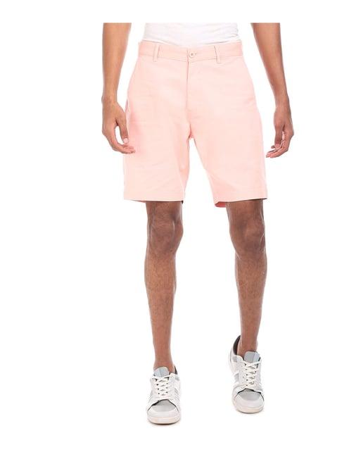 aeropostale light pink chino shorts