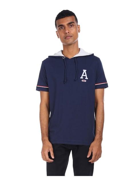 aeropostale navy regular fit t-shirt