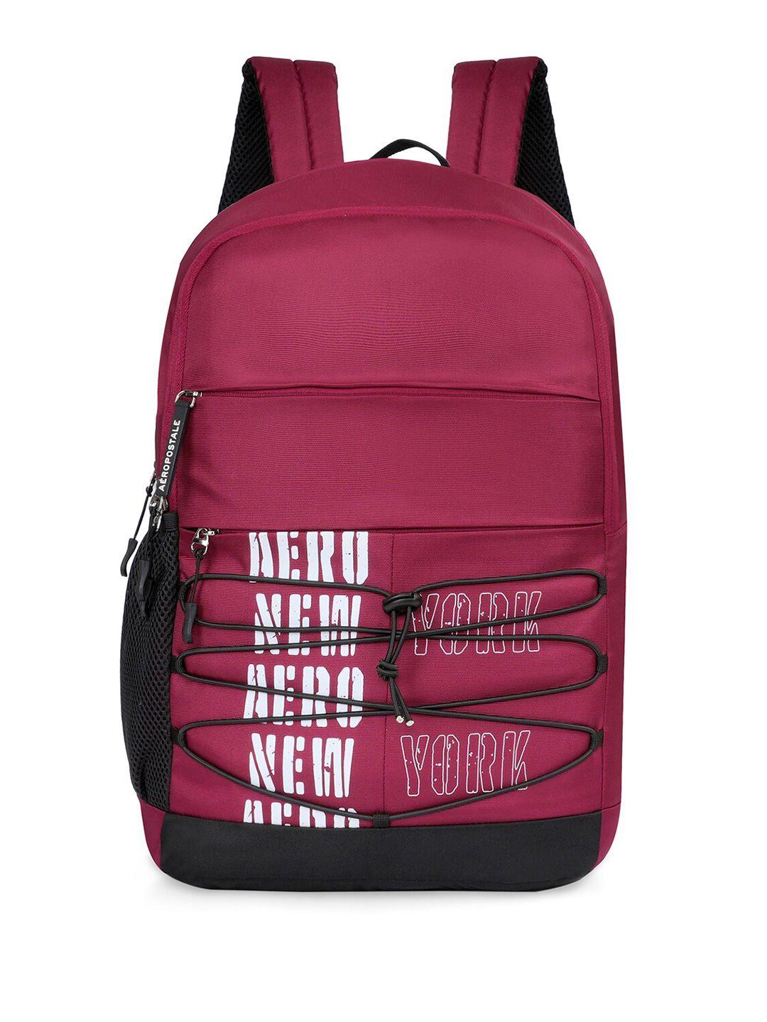 aeropostale unisex typography backpack