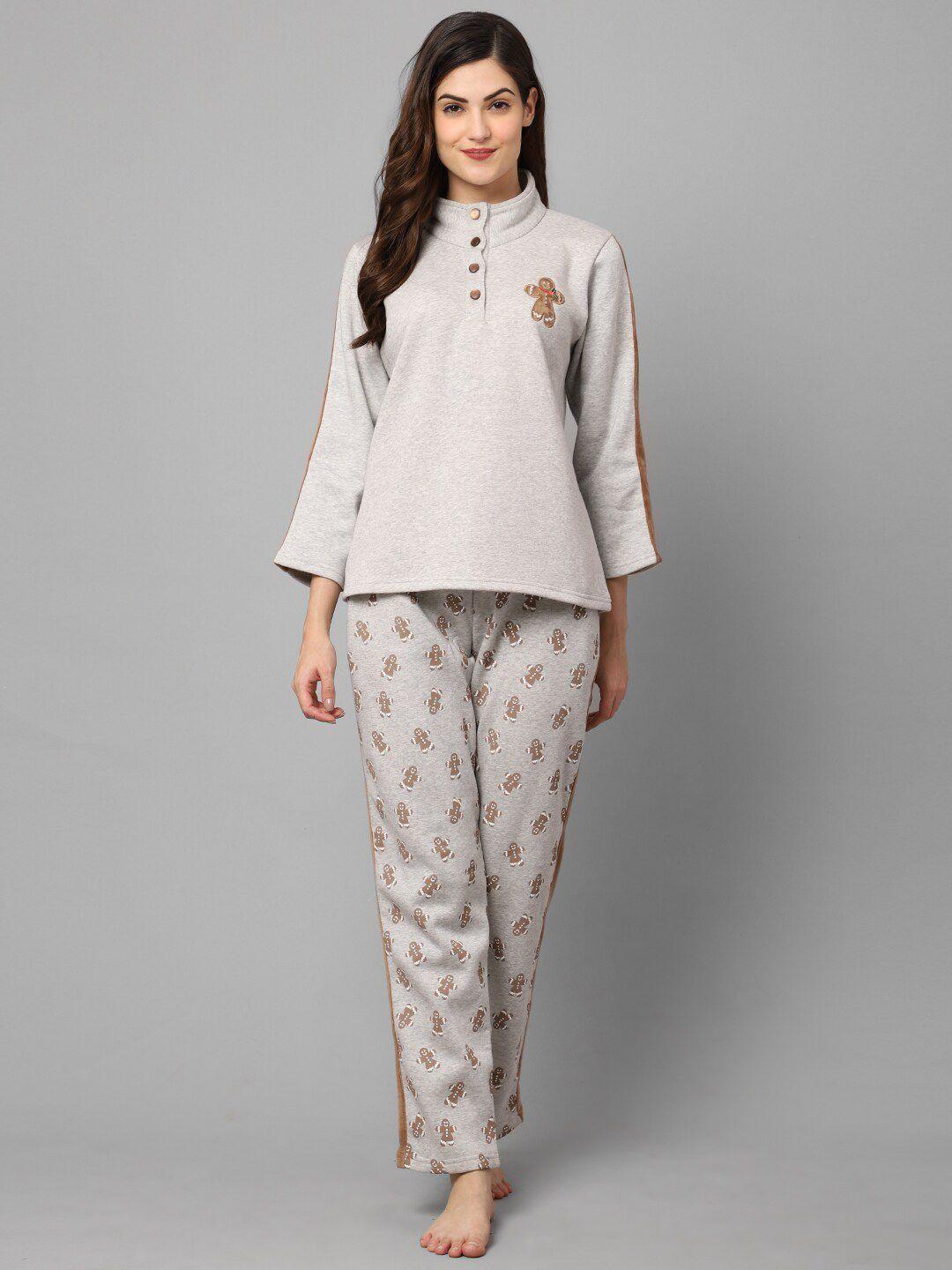 aerowarm long sleeves top and pyjamas night suit