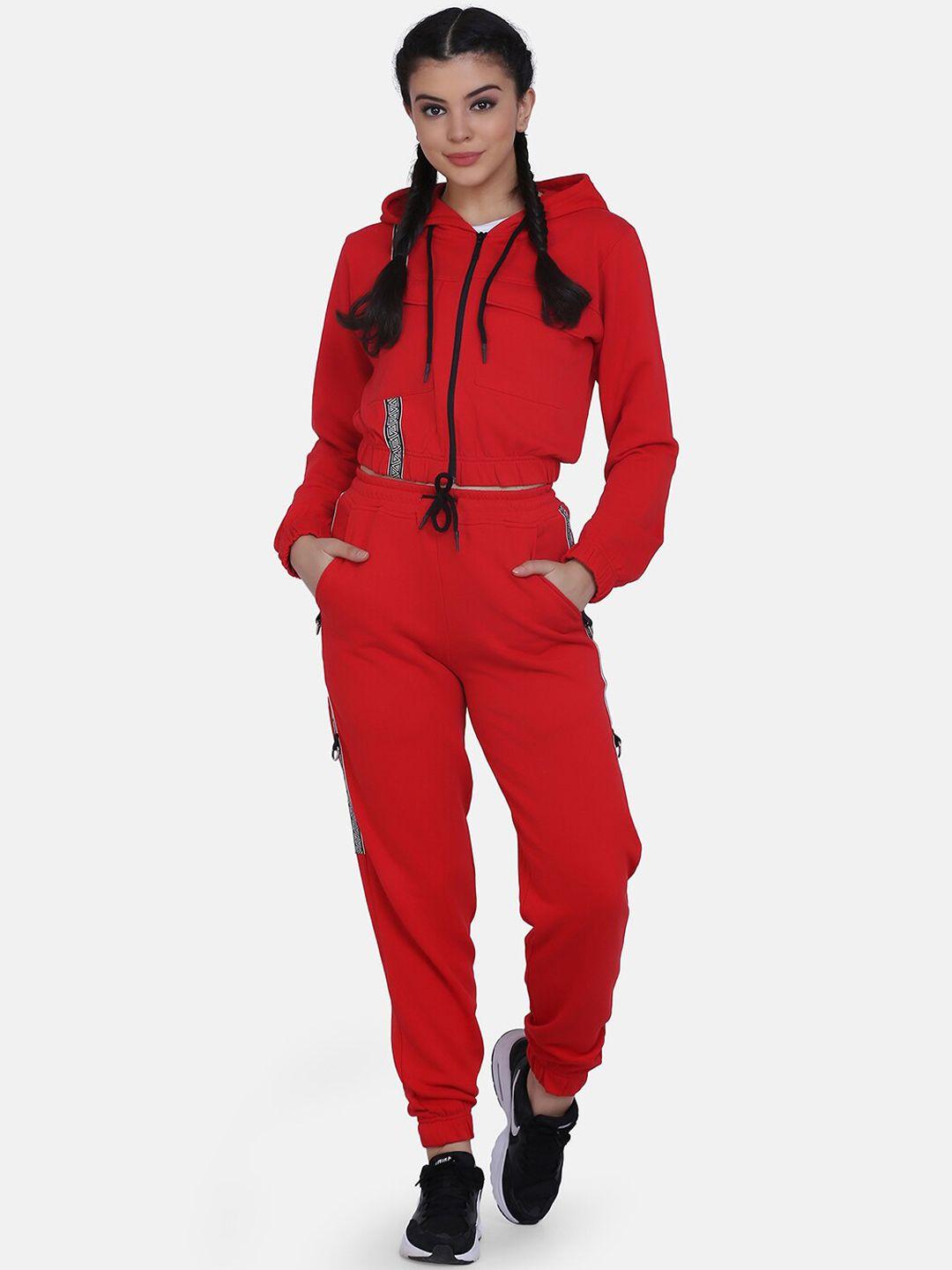 aesthetic bodies women hooded cotton sports tracksuits