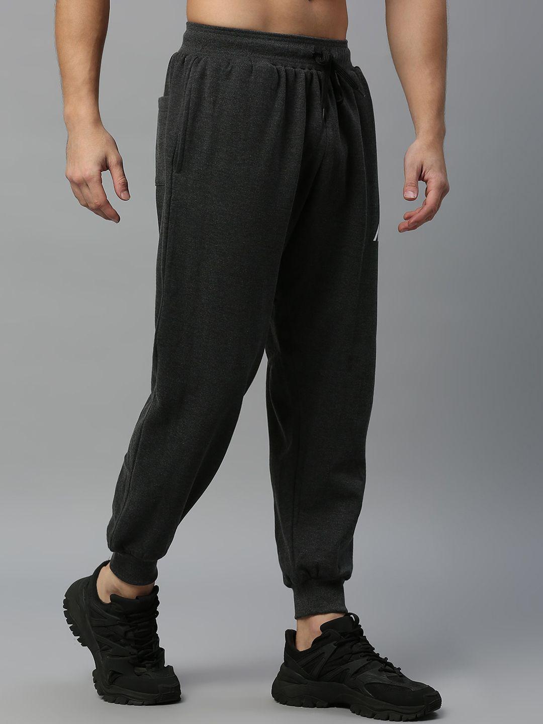 aesthetic nation men mid rise relaxed fit joggers