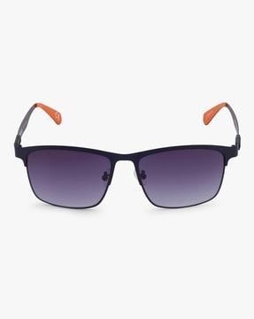 af14 apc full-rim mirrored rectangle sunglasses