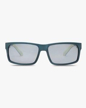 af3 apc full-rim mirrored rectangular sunglasses