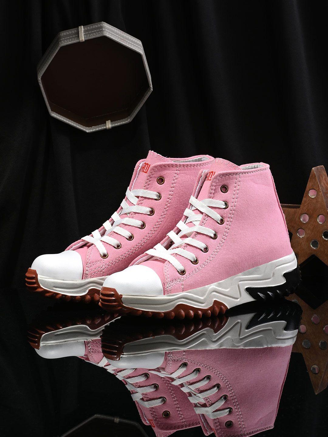 afrojack women mid top canvas sneakers