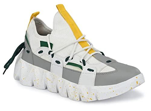 afrojack men's casual shoes green