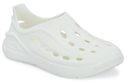 afrojack men's clogs croslite clog sw50 (white, 9)