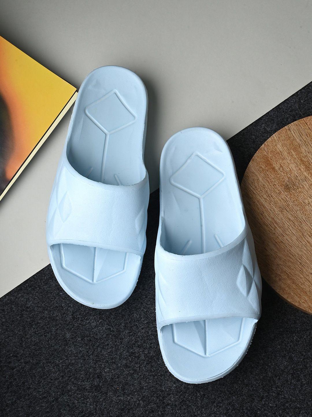 afrojack women blue croslite sliders