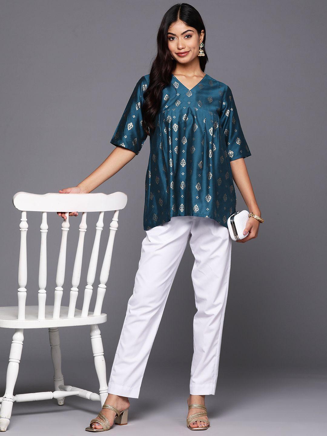 ahalyaa printed ethnic tunic