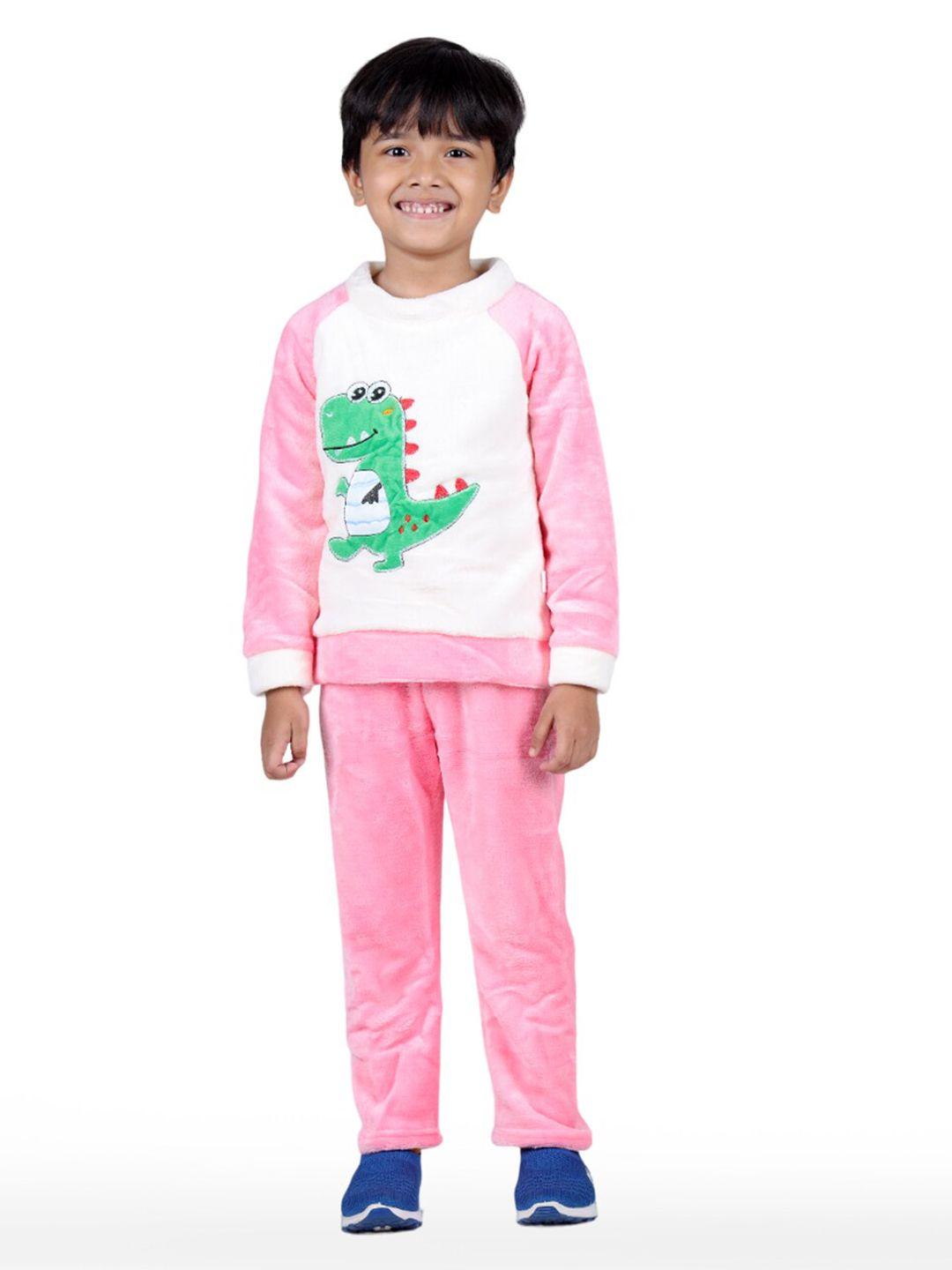 ahhaaaa kids sweater with pyjamas clothing set
