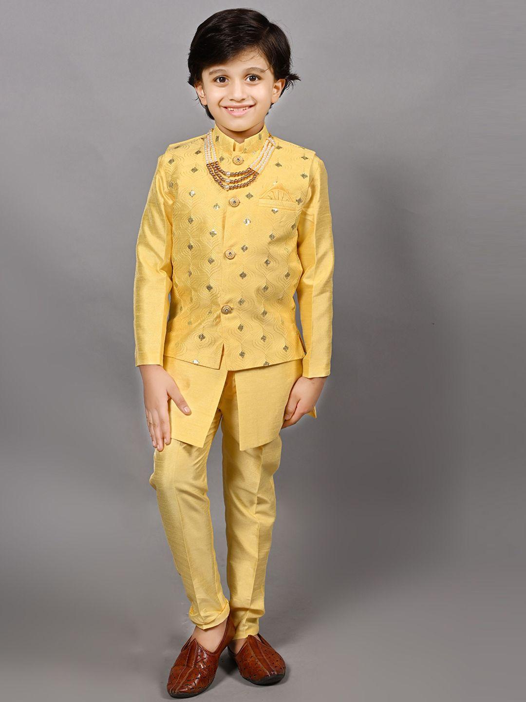 ahhaaaa boys 3-piece indo-western sherwani