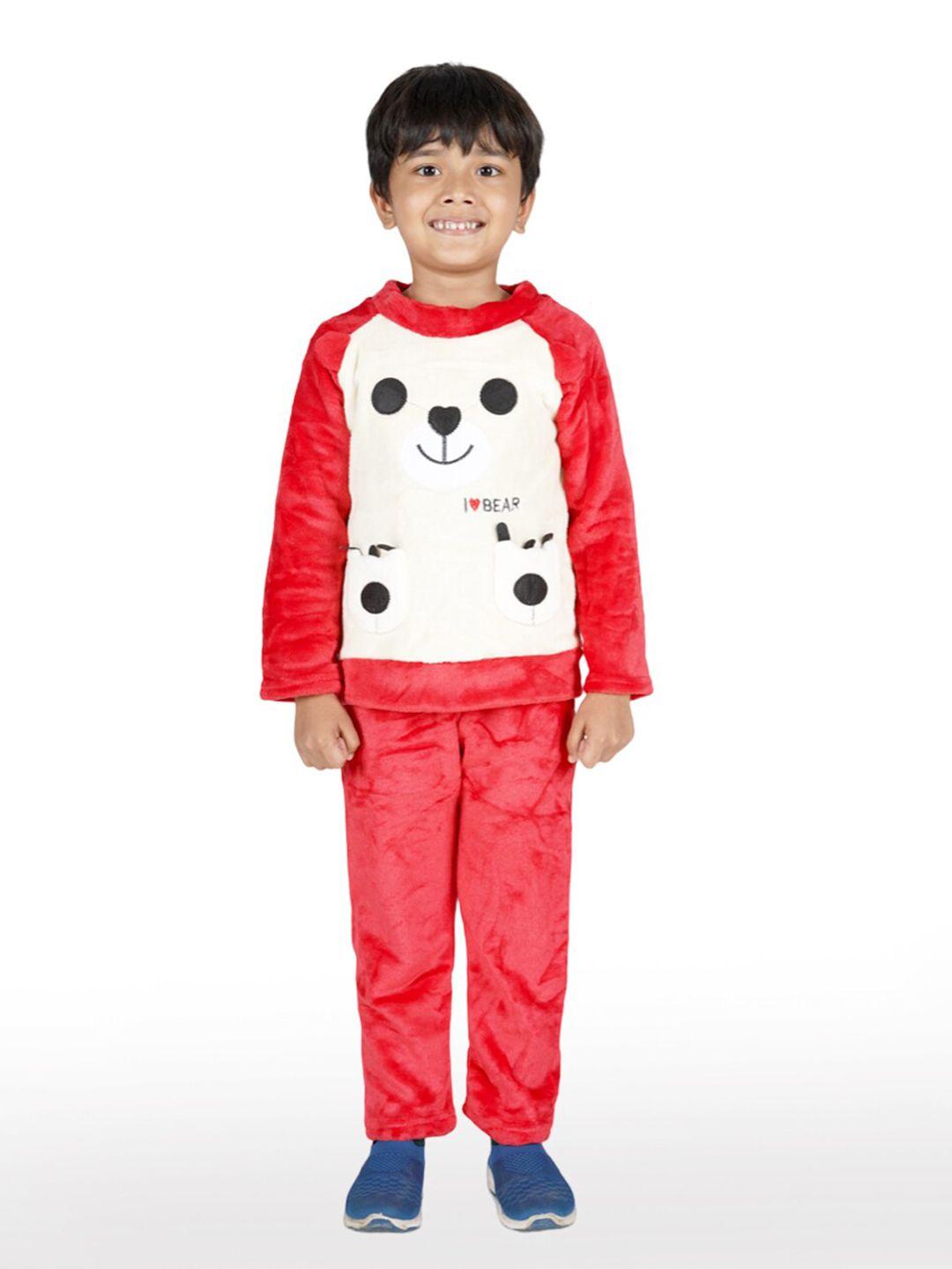 ahhaaaa kids sweater with pyjamas clothing set