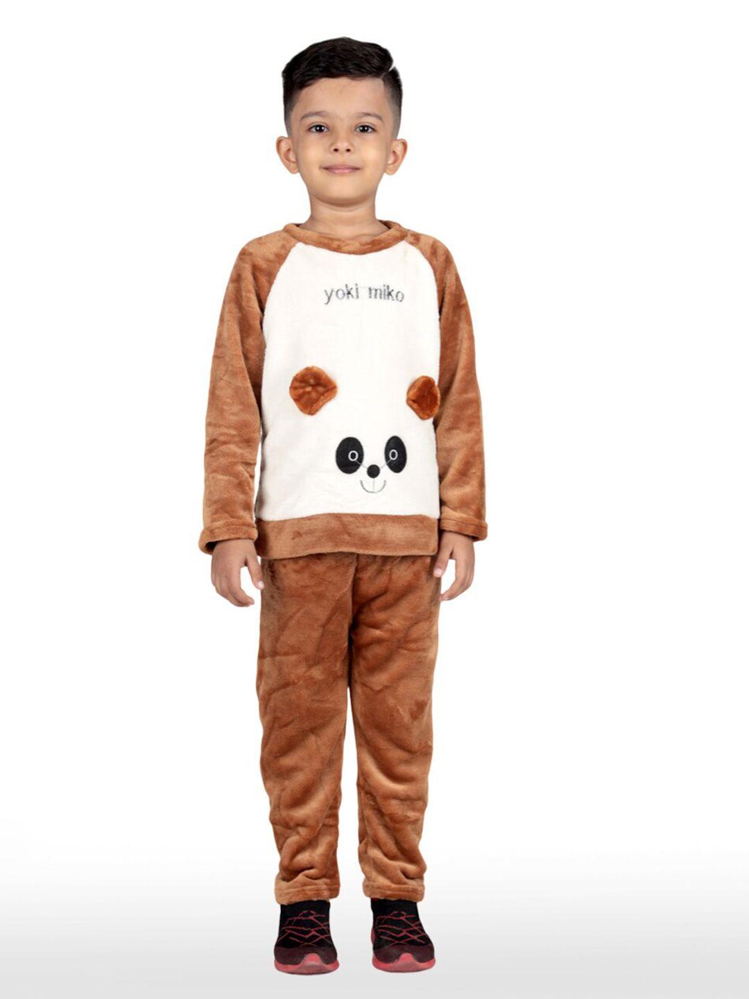 ahhaaaa kids sweater with pyjamas clothing set