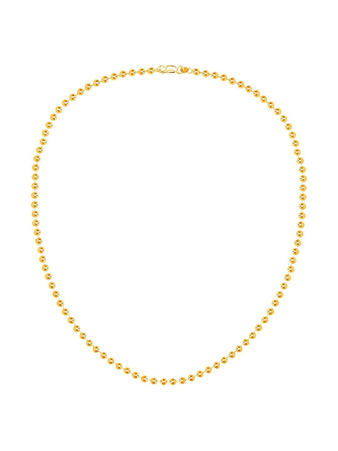 ahilya 92.5 sterling silver gold-plated chain