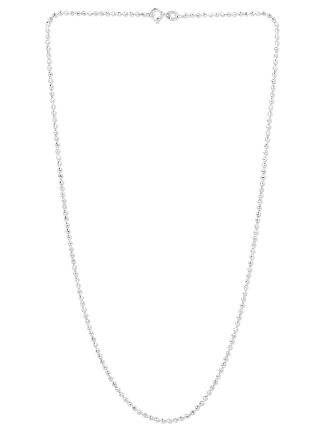 ahilya 92.5 sterling silver silver-plated chain