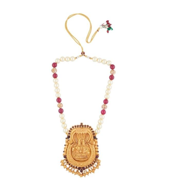 ahilya jewels gold 92.5 sterling silver temple shiva parvati naga necklace