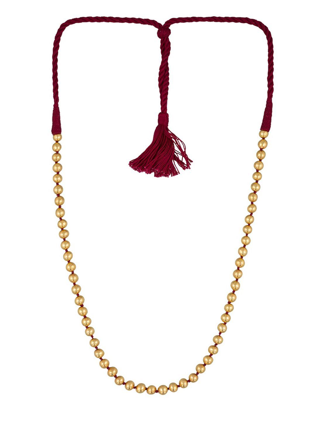 ahilya sterling silver gold-plated necklace