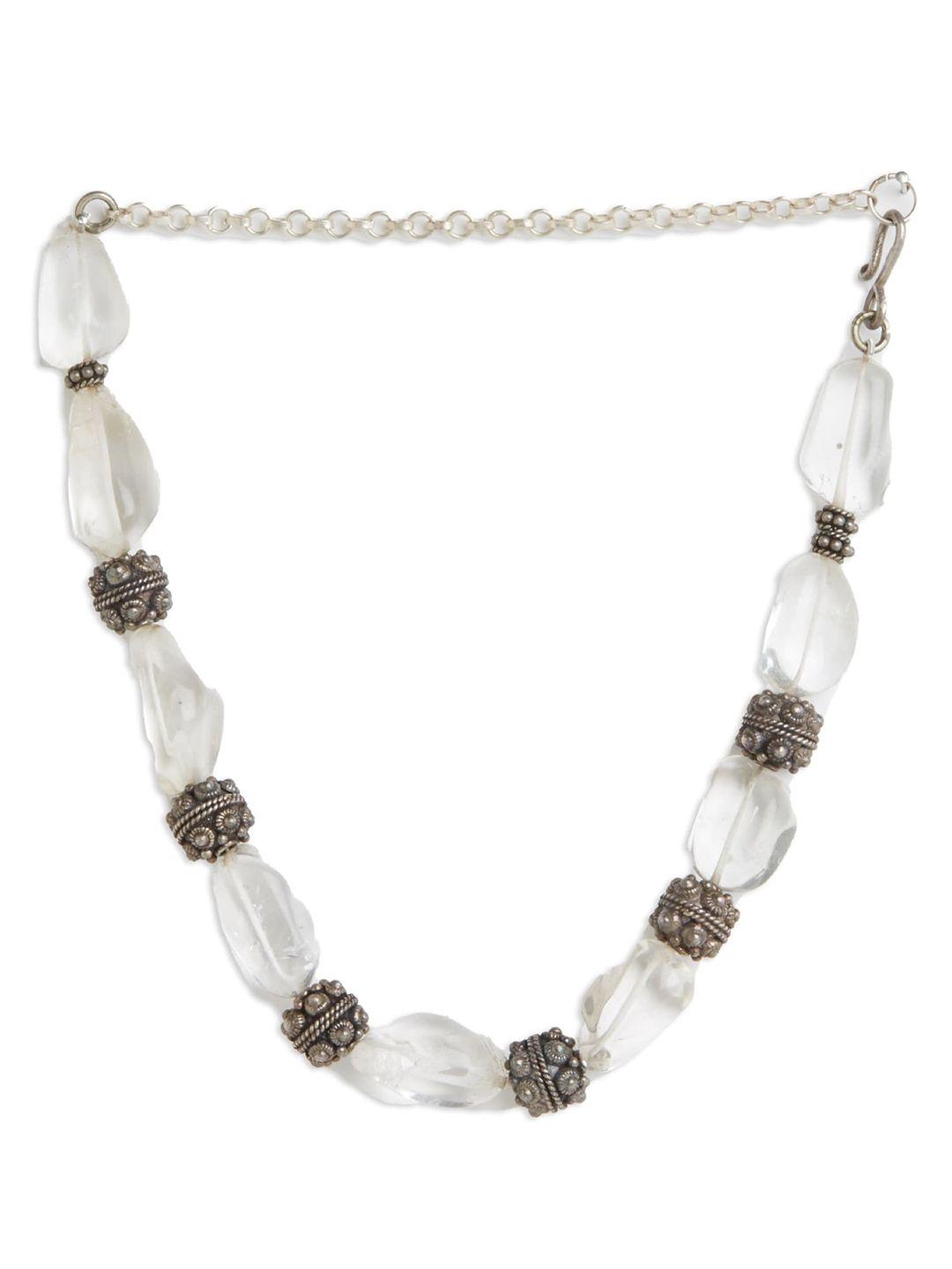 ahilya sterling silver silver-plated necklace