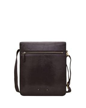 aiden leather crossbody bag with adjustable strap