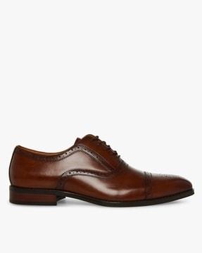 aiden leather tie-up shoes