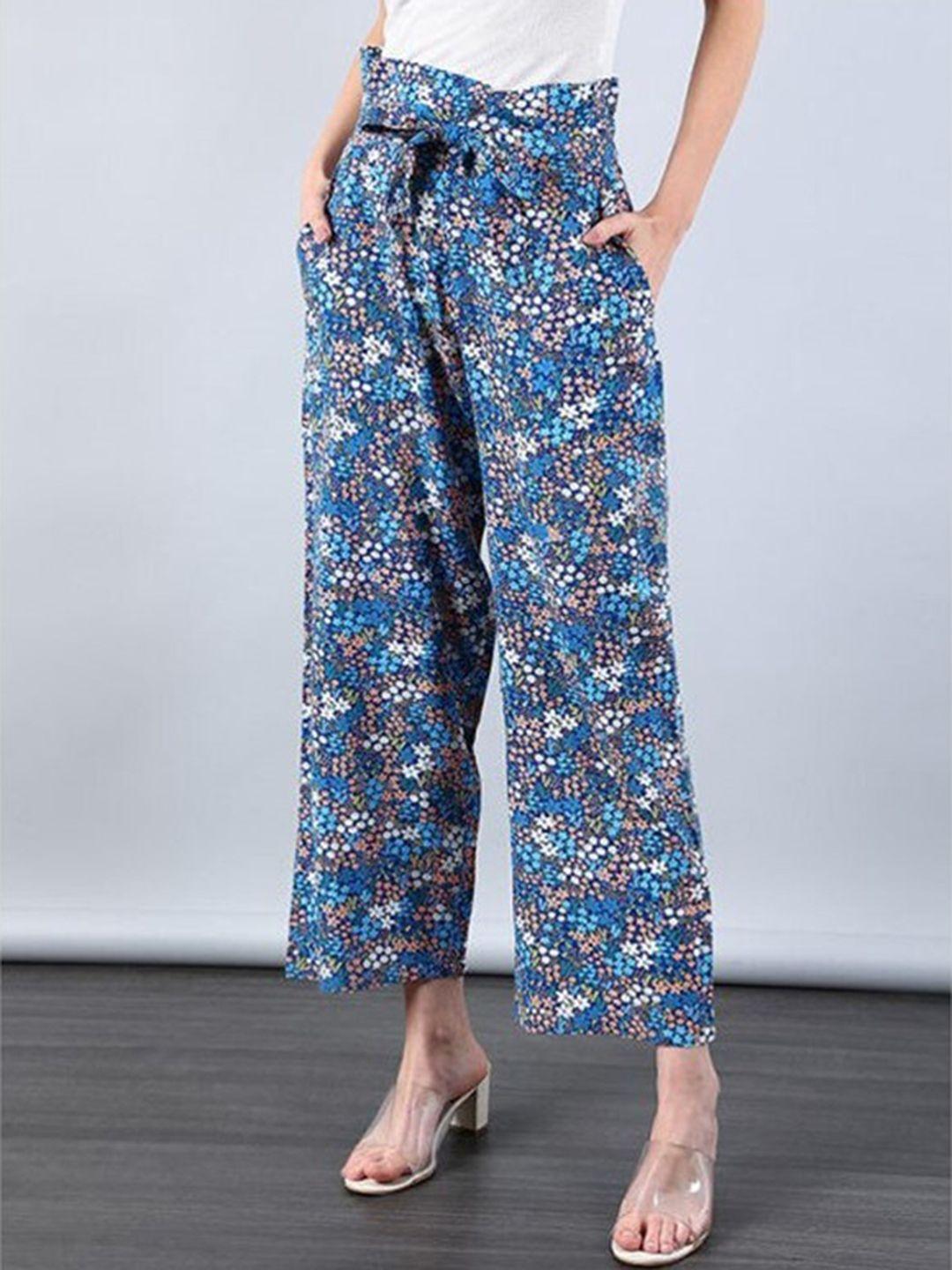 aila printed ankle-length trouser