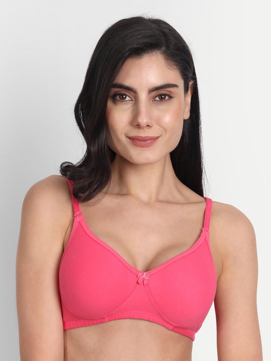 aimly full coverage t-shirt cotton bra all day comfort