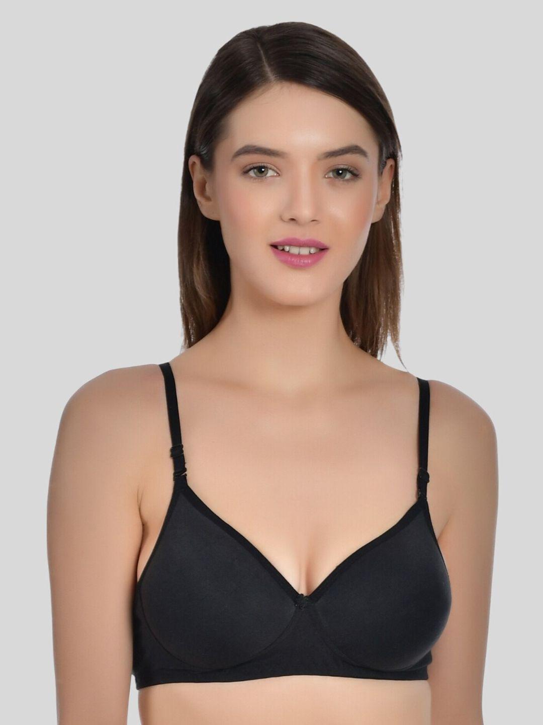 aimly seamless full coverage all day comfort non-wired heavily-padded cotton t-shirt bra