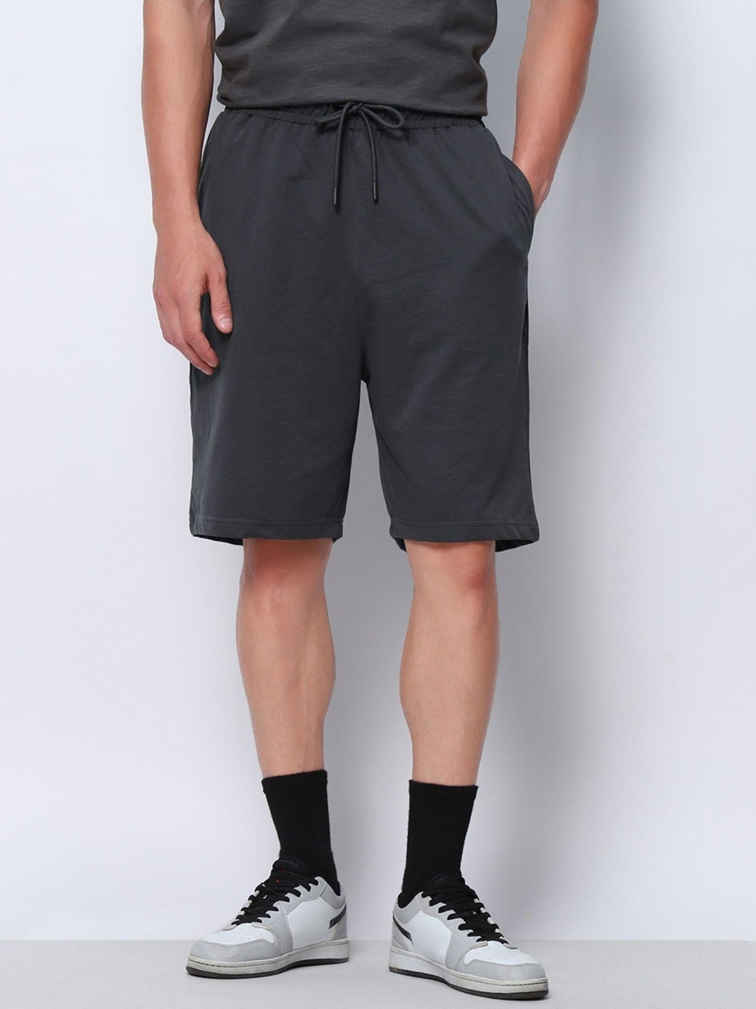 air 1.0 men's grey oversized shorts