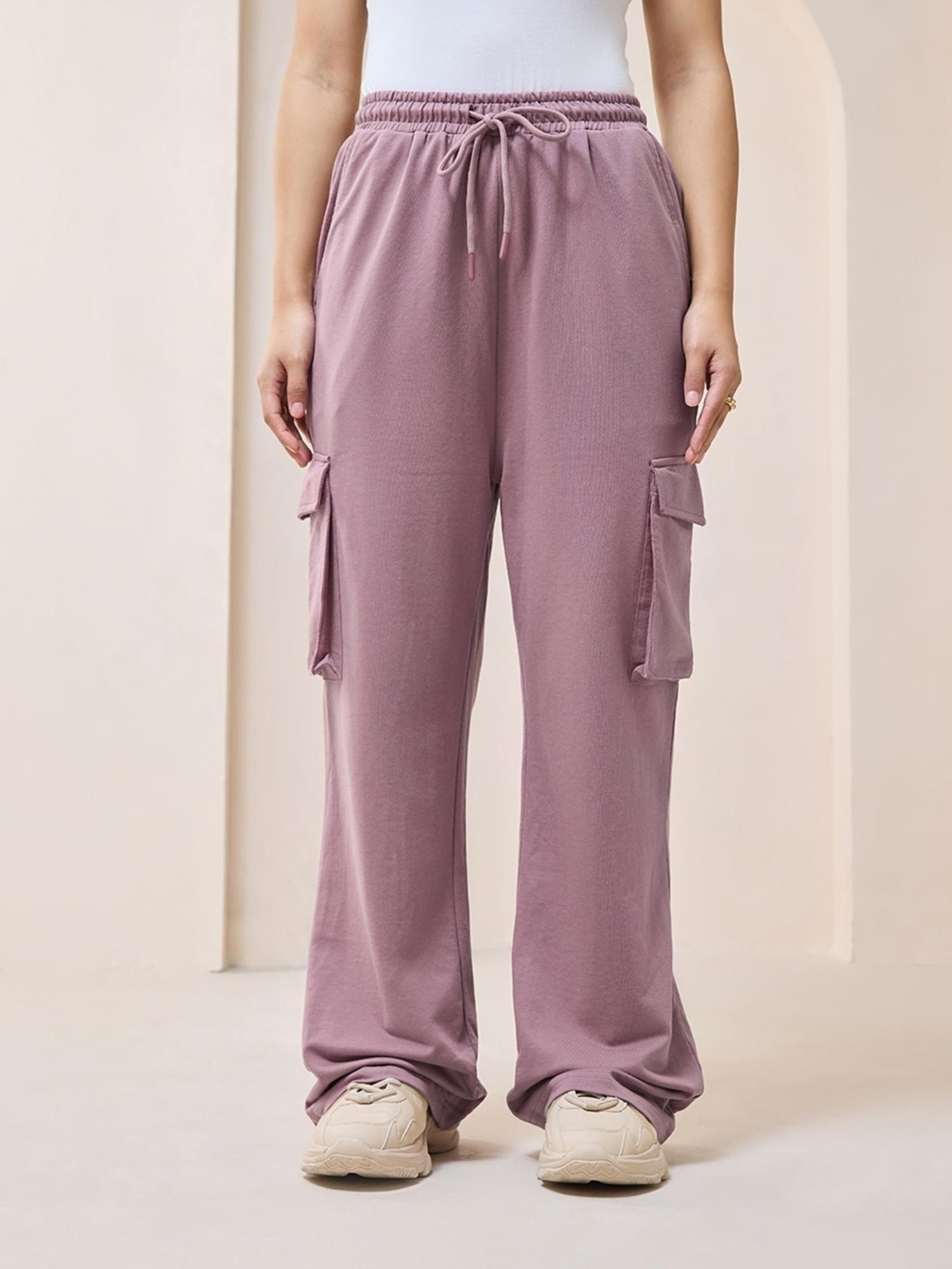 air 1.0 women's purple cargo trackpants