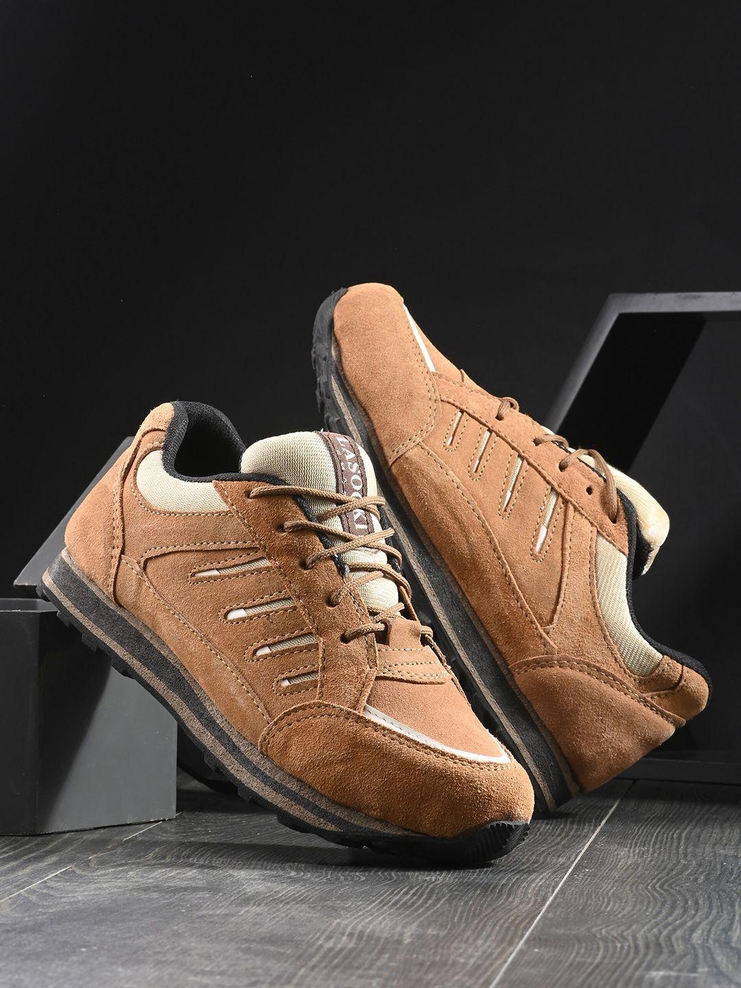 airbell men non-marking leather running shoes