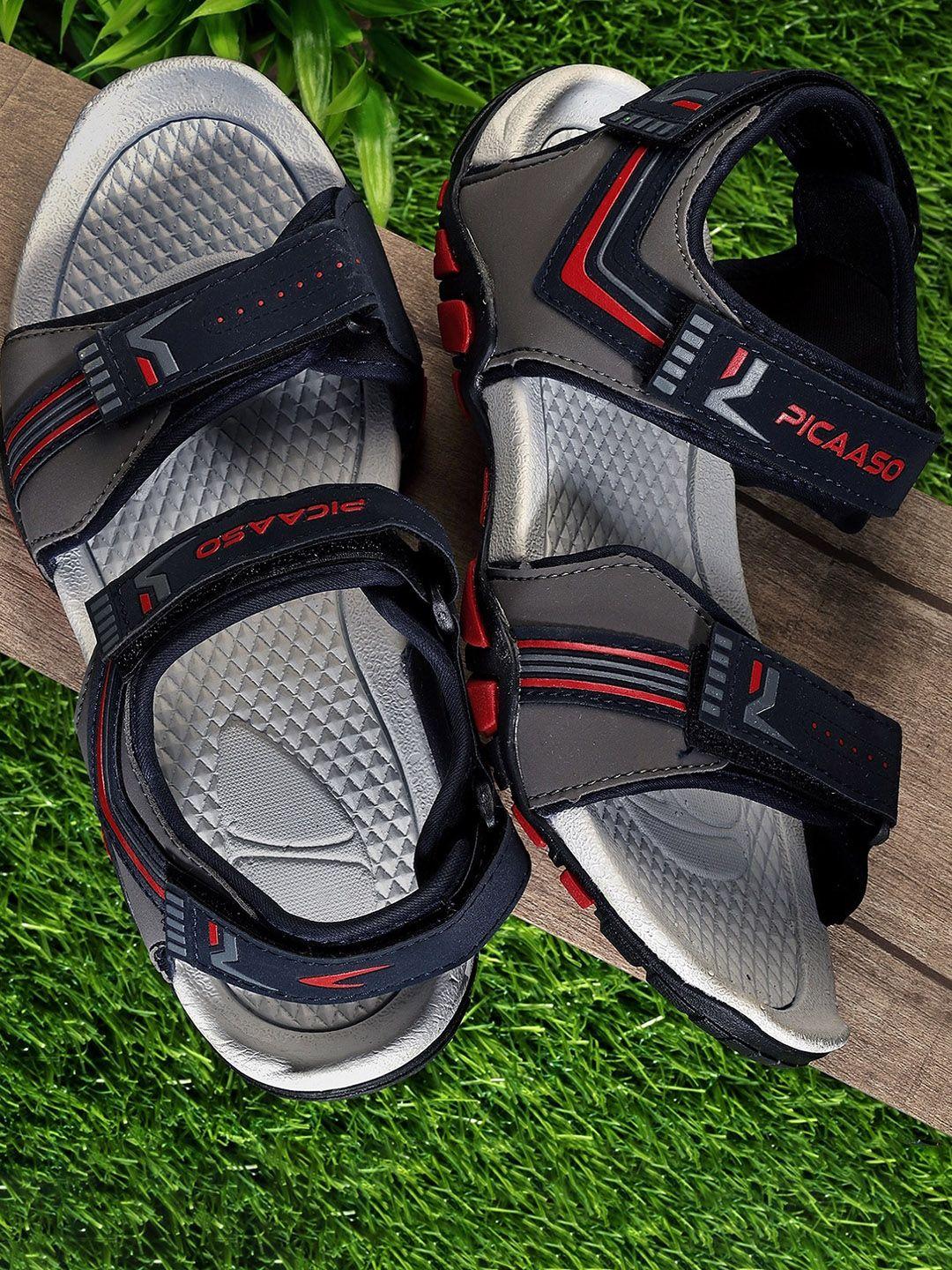 airson men colourblocked sports sandals