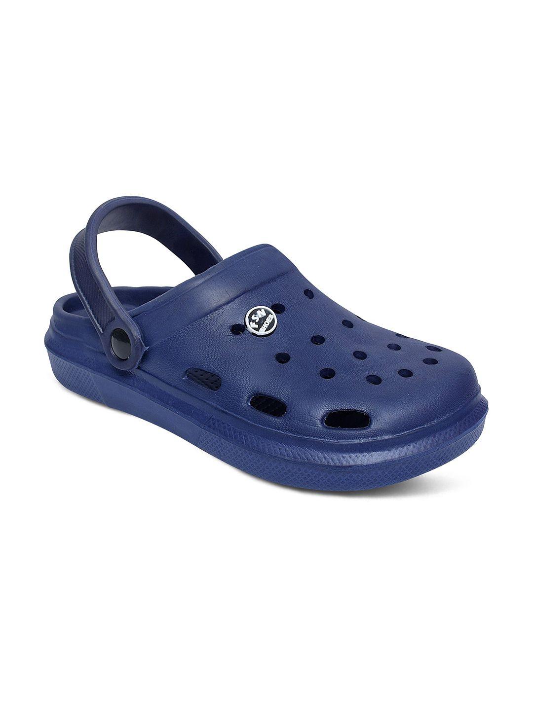 airspot unisex navy blue clogs sandals
