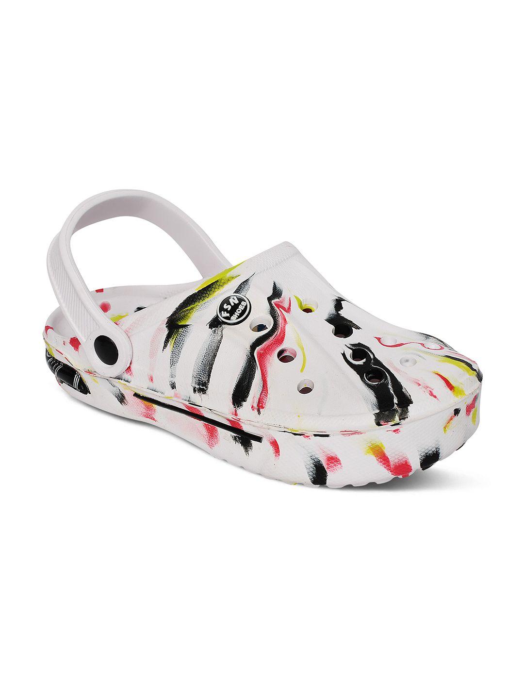 airspot kids printed rubber clogs