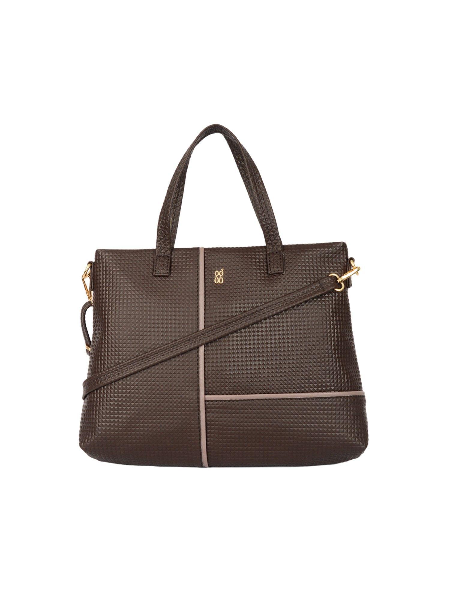 airy brown handbag (m)