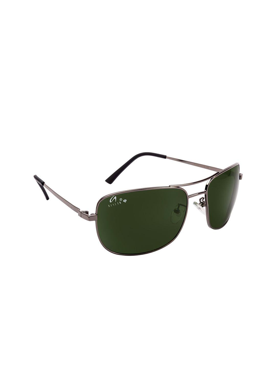 aislin men black toughened glass uv protected wayfarer sunglasses